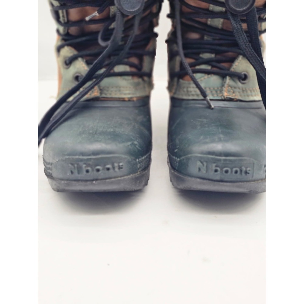 Northwave Aero Jam Snow Boots Men Size 6 Brown Green Vintage Made in Italy - Picture 5 of 11